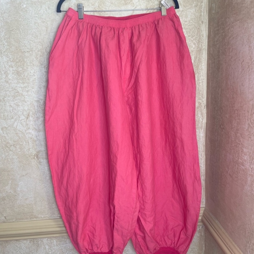 Free people movement Elastic Waist electric sunset Balloon Pants joggers